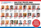 Ammattiosaston kaikki ehdolla olleet